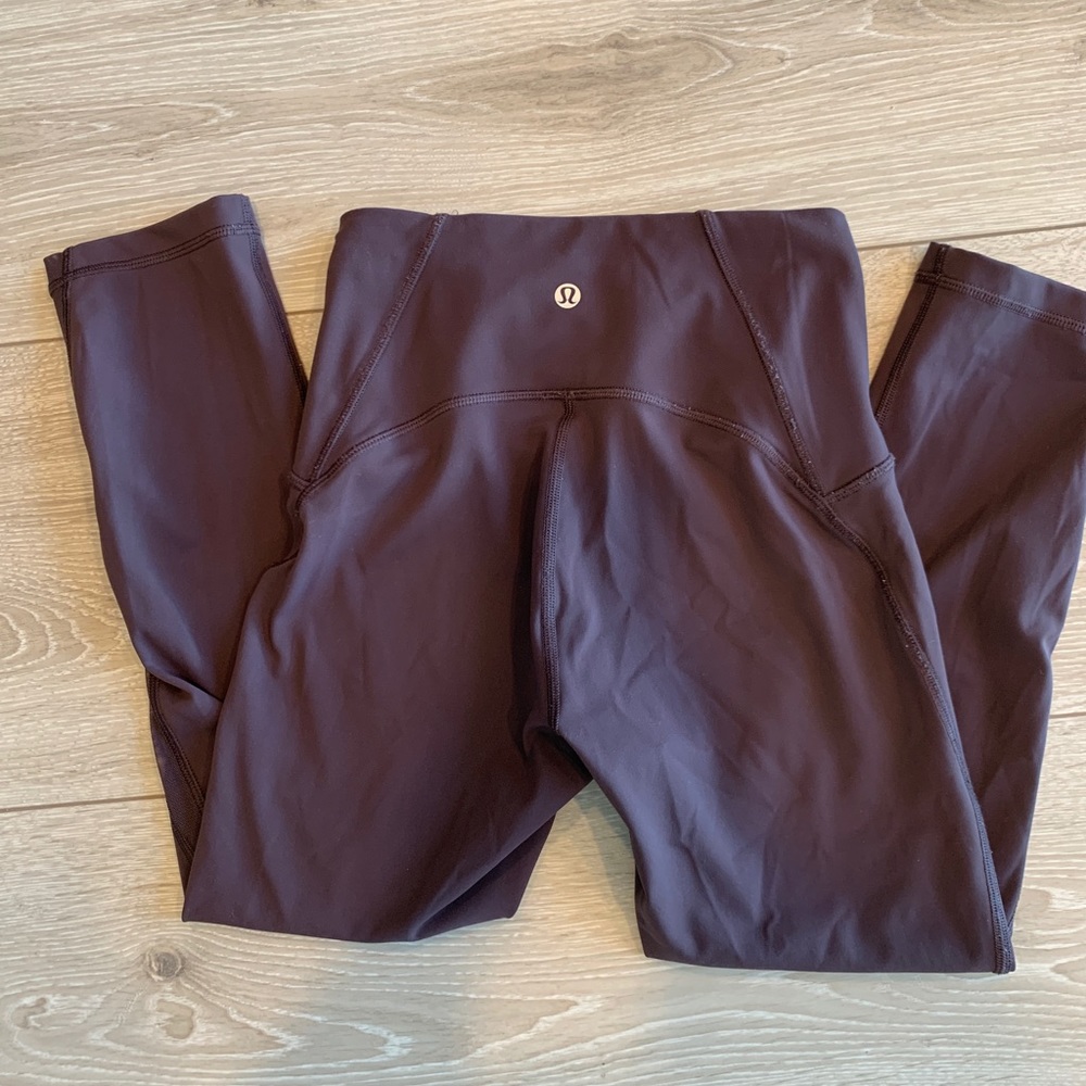 Lululemon Purple Capri Yoga Pants size 4